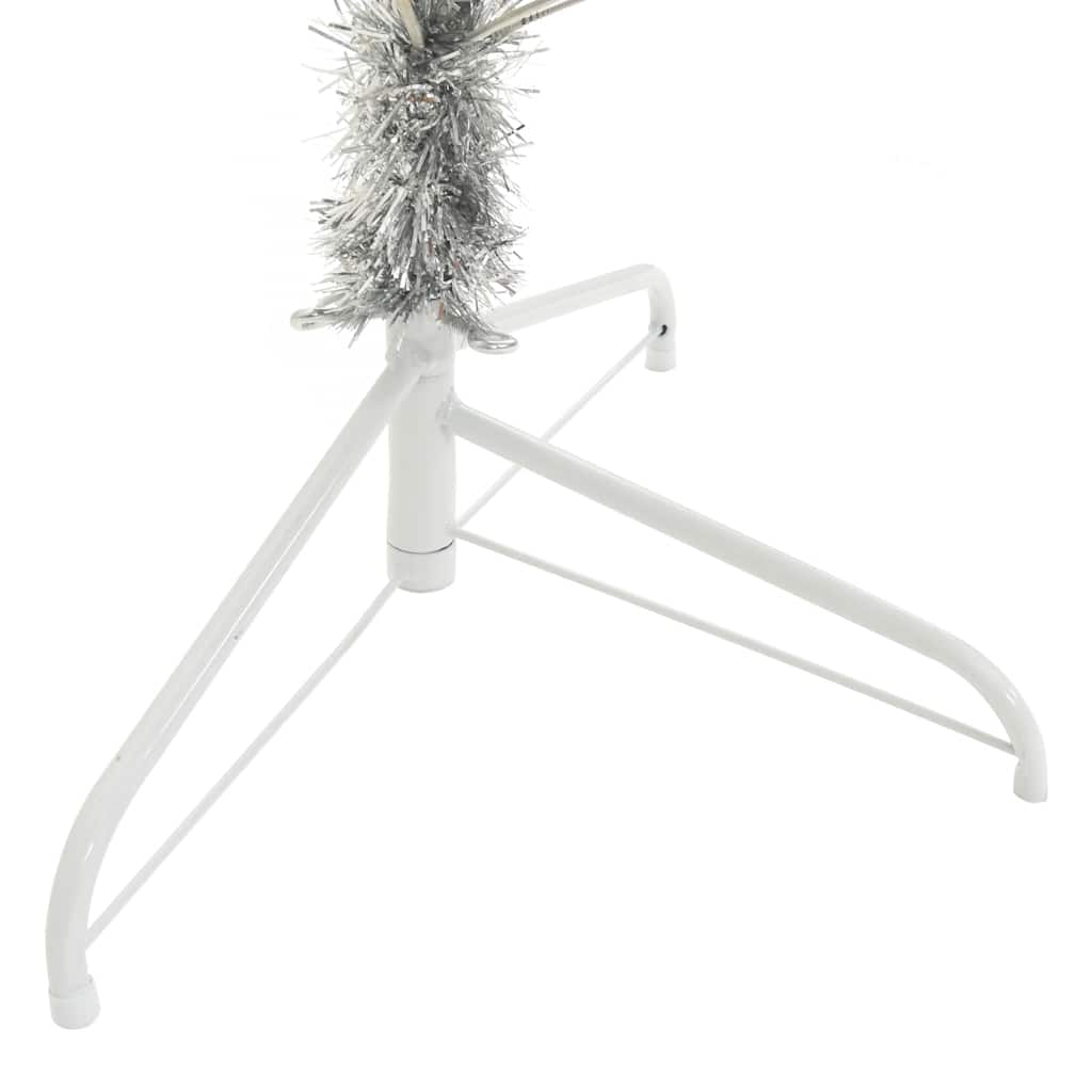 Künstlicher Halb-Weihnachtsbaum mit Ständer Grün 150 cm PVC
