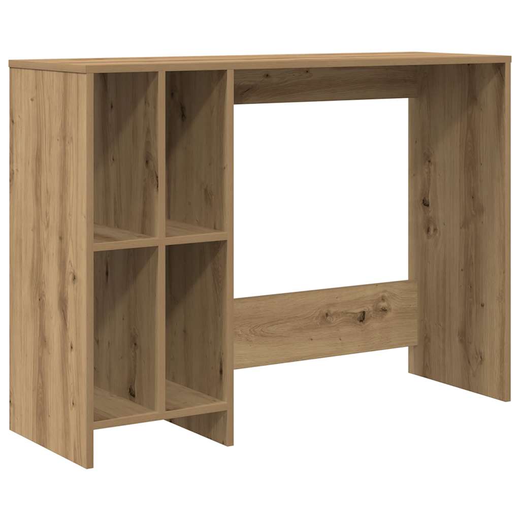 Computertisch Weiß 102,5x35x75 cm Holzwerkstoff