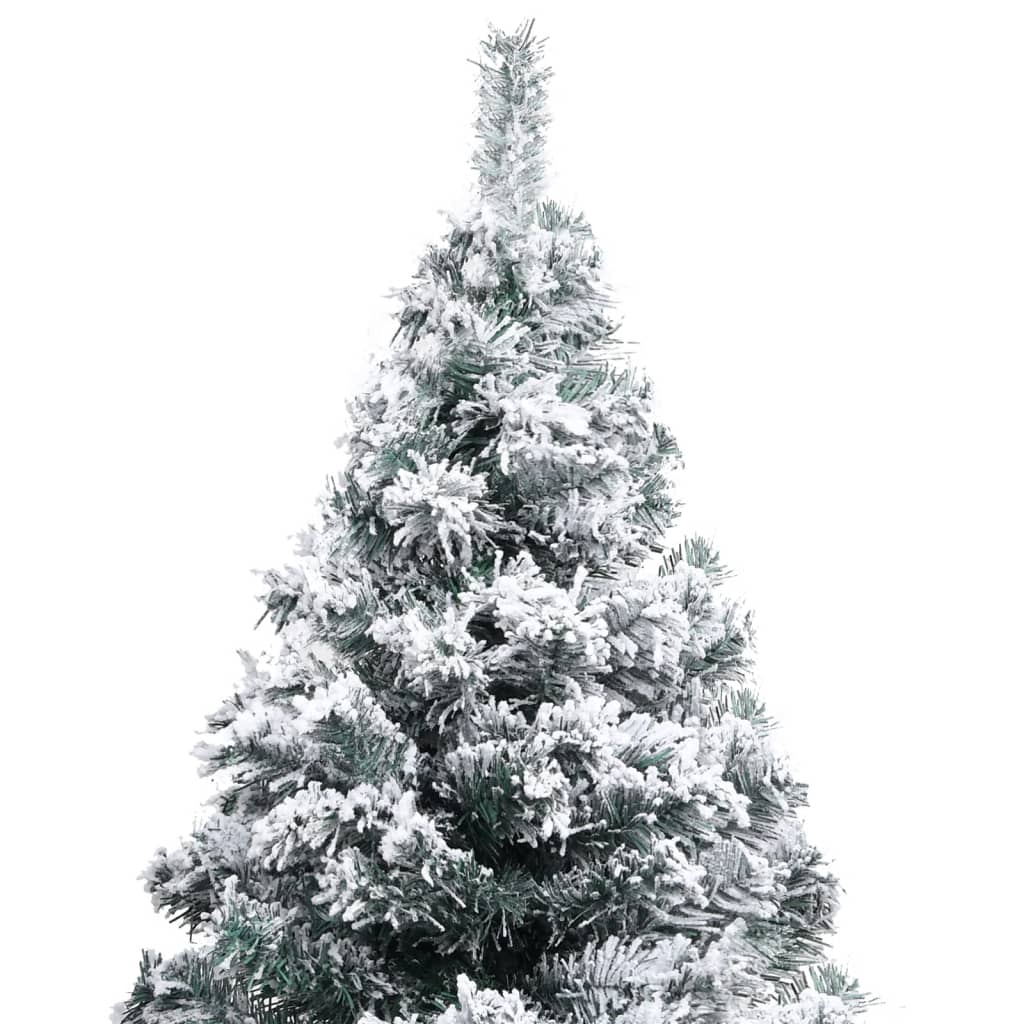 Künstlicher Weihnachtsbaum mit Dicken Zweigen Grün 150 cm PVC