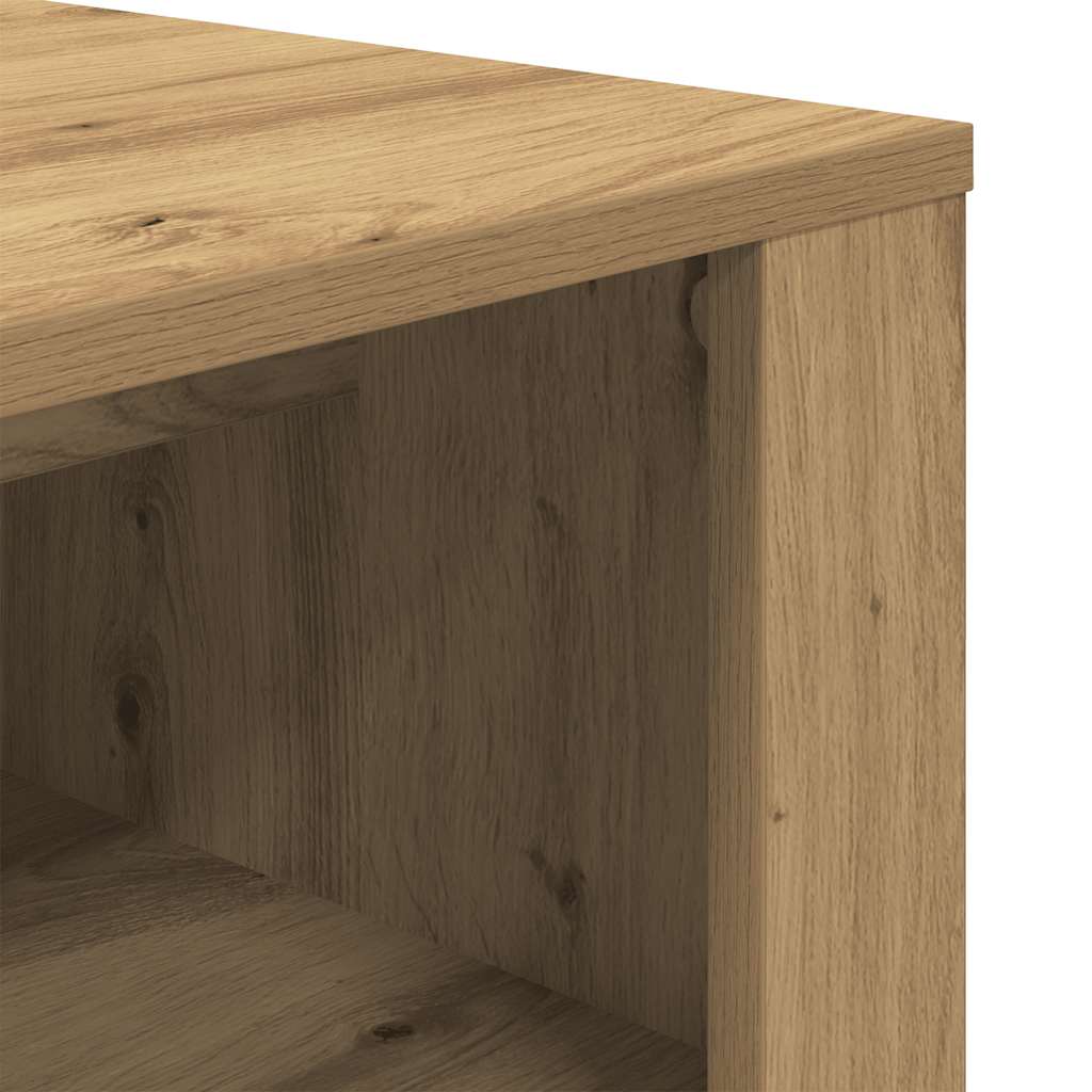 Schuhregal Weiß 100x35x45 cm Holzwerkstoff