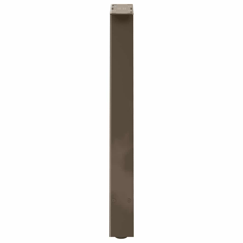 Couchtischbeine A-Form 2 Stk. 30x(30-31) cm Stahl