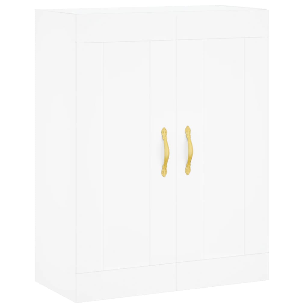 Highboard Betongrau 69,5x34x180 cm Holzwerkstoff