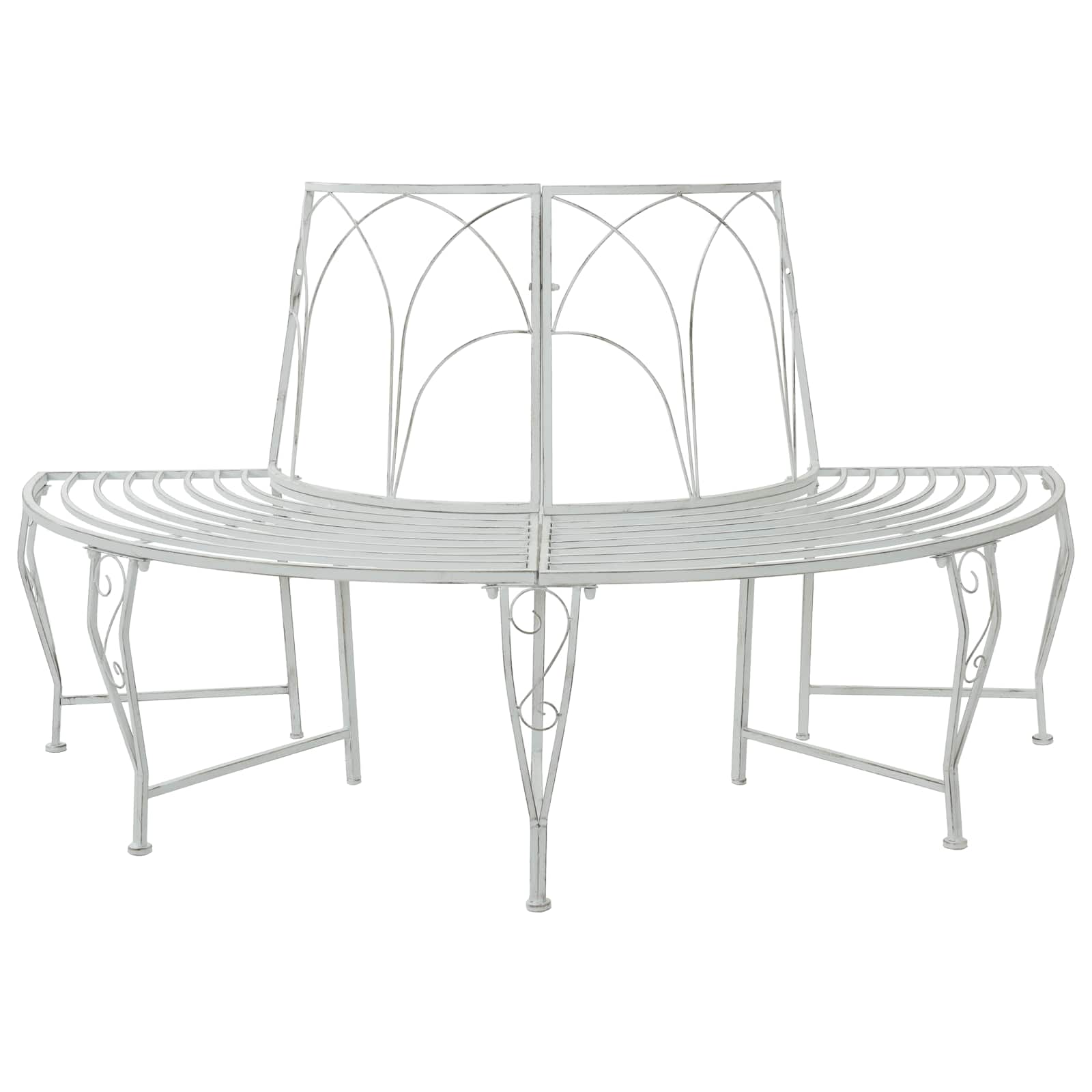 Baumbank 160 cm Stahl