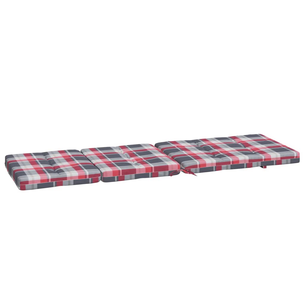 Liegestuhl-Auflagen 2 Stk. Creme Oxford-Gewebe