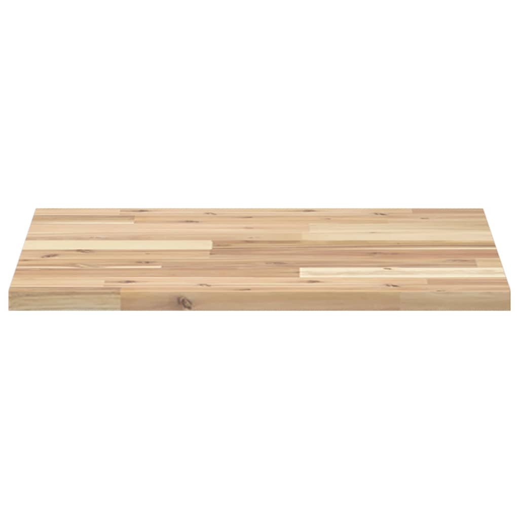 Tischplatte Rund Ø40x2 cm Massivholz Akazie