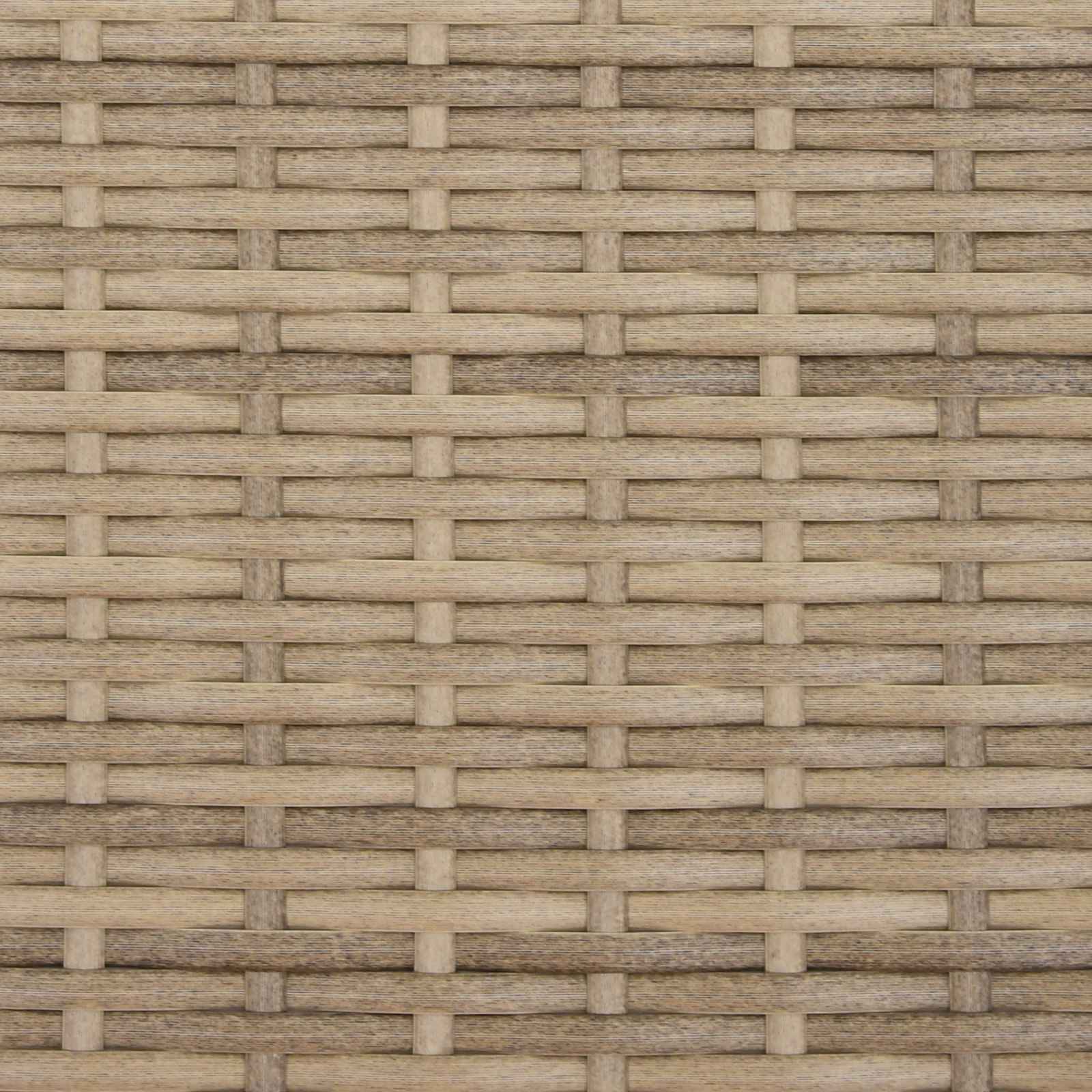 Gartenbank Schwarz 105 x 60 x 112 cm Stahl und Polyester