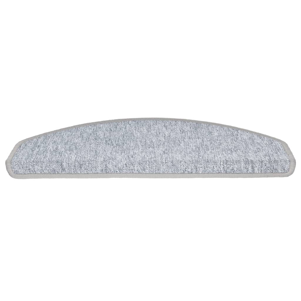 Stufenmatten 15 Stk. 56x17x3 cm Anthrazit Halbrund