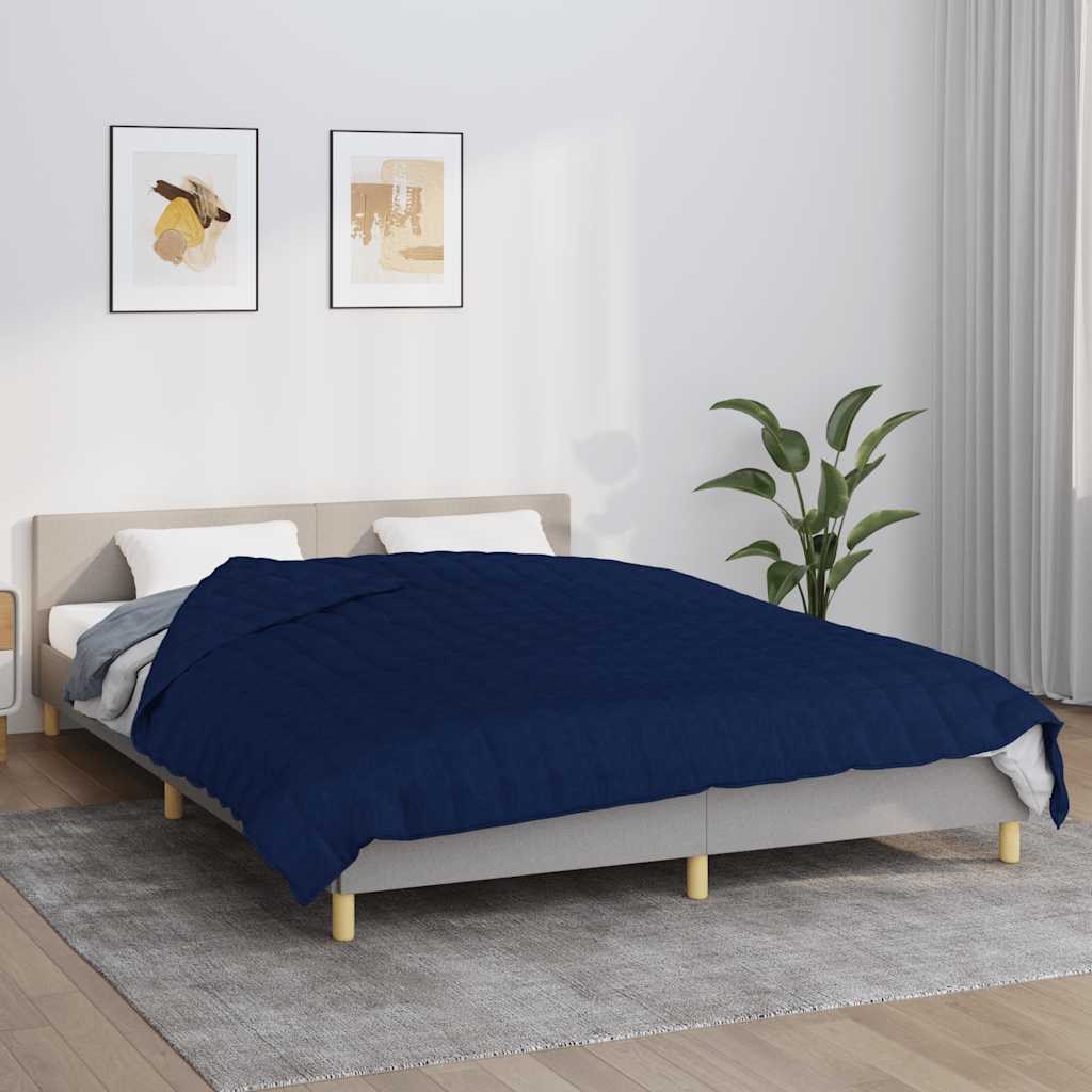 Gewichtsdecke Grau 122x183 cm 5 kg Stoff
