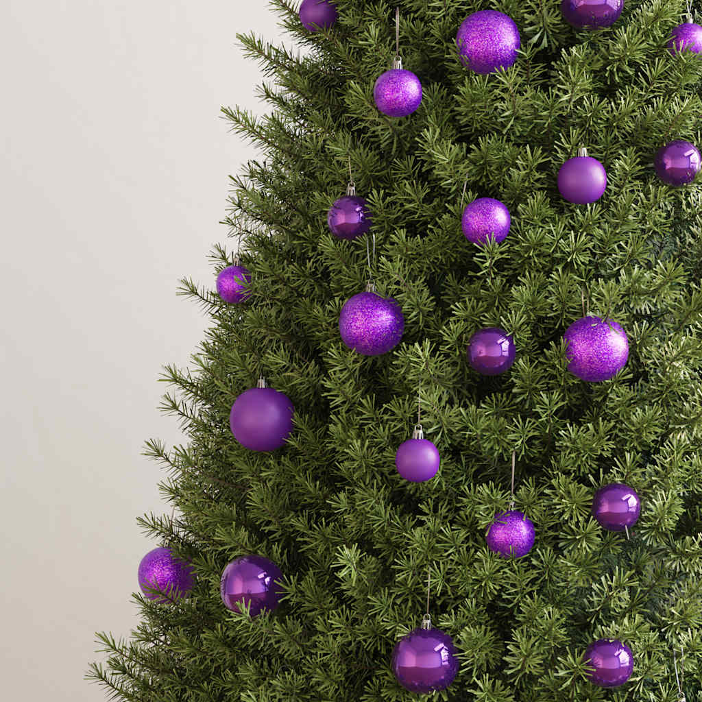 100-tlg. Weihnachtskugel-Set Weiß