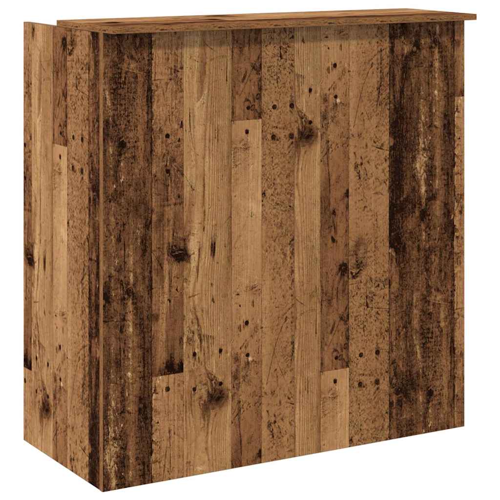 Empfangstresen Weiß 100 x 50 x 103,5 cm Holzwerkstoff