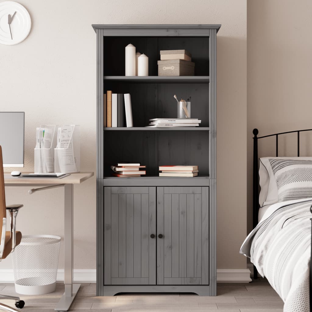 Bücherregal BODO Honigbraun 82 x 40 x 173 cm Holzwerkstoff