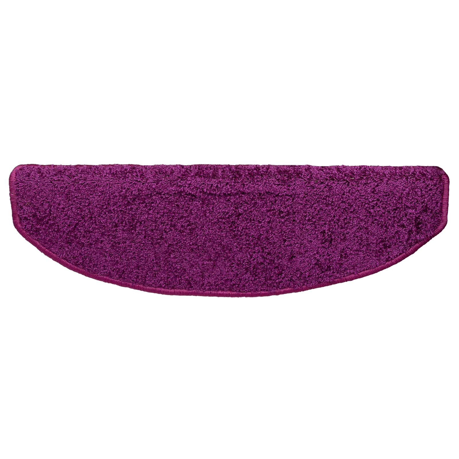 Stufenmatten 15 Stk. 56x17x3 cm Grau Halbrund