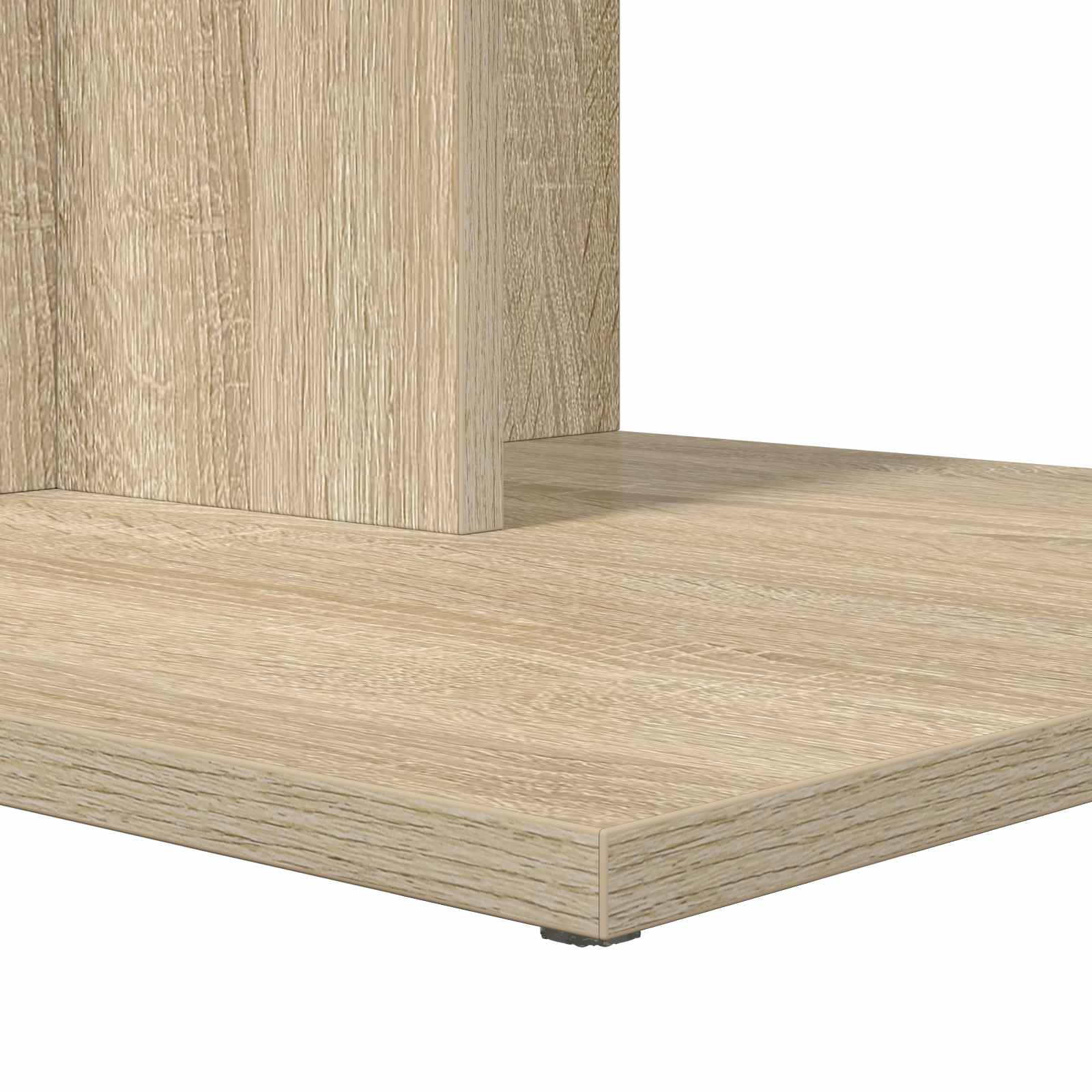 Beistelltisch Weiß 45 x 40 x 62,5 cm Holzwerkstoff