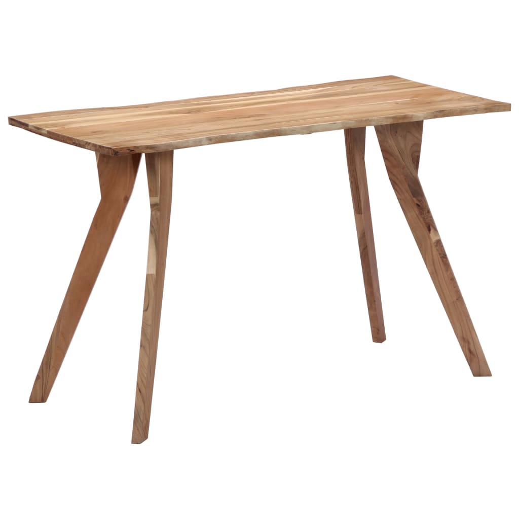 Esstisch 140 x 80 x 76 cm Massivholz Akazie