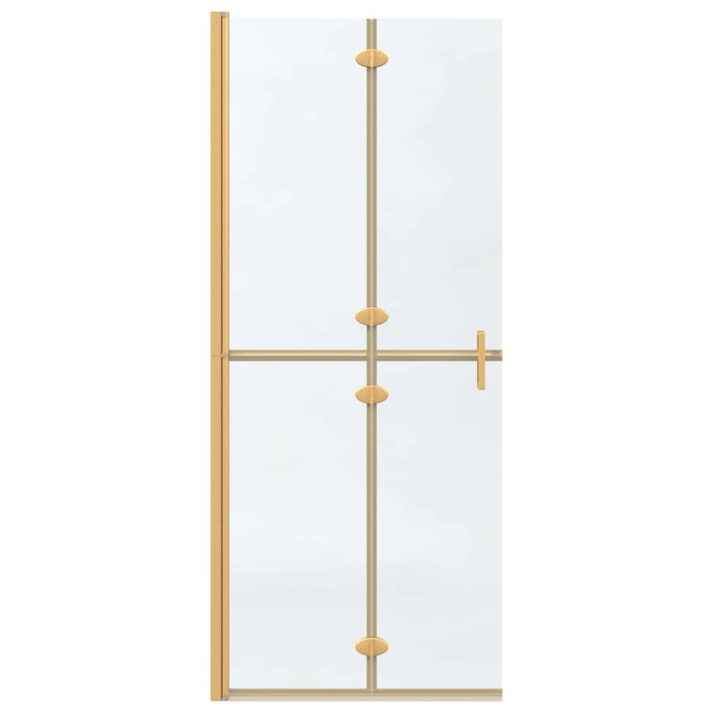 Faltbare begehbare Duschwand Transparentes ESG Glas 70x190 cm