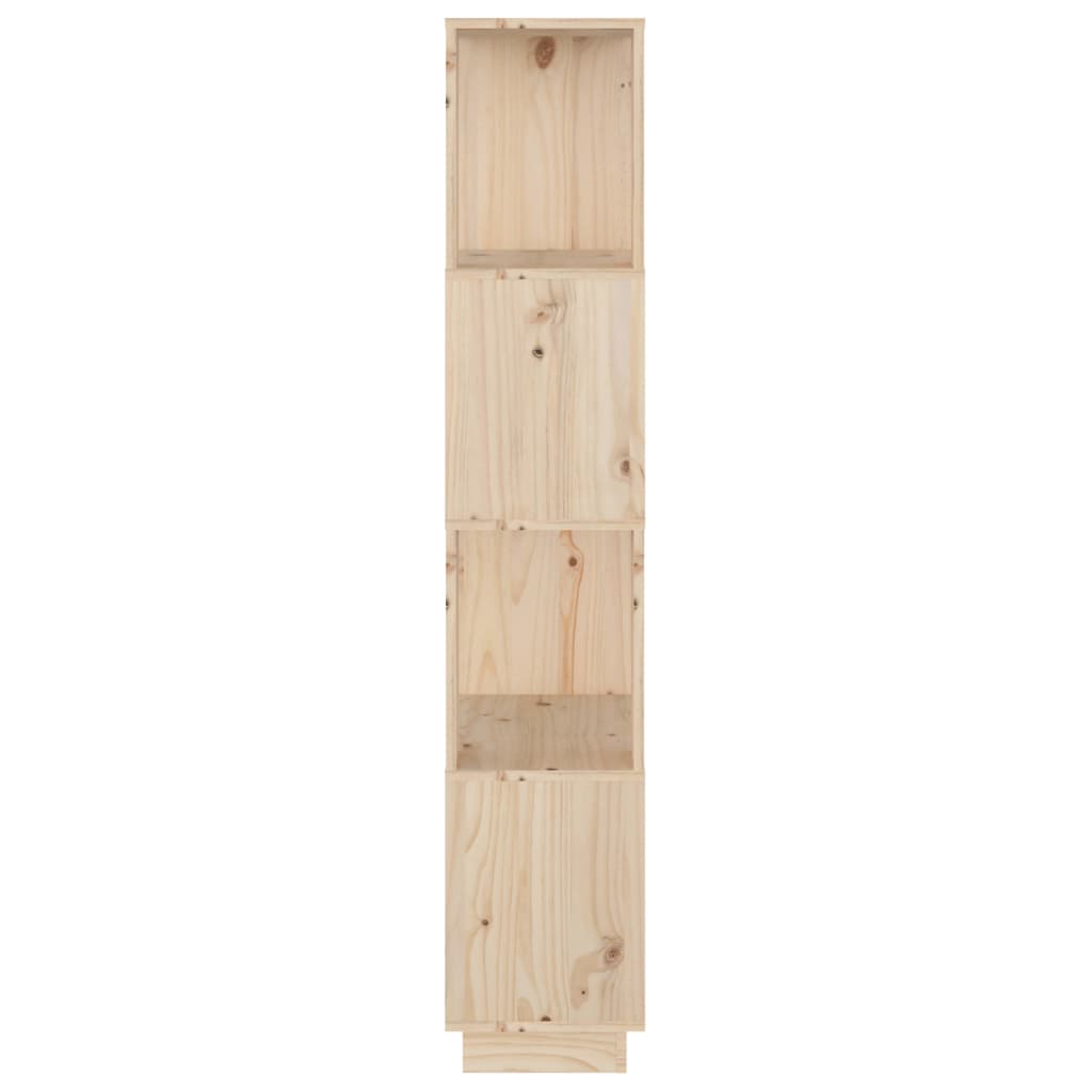 Bücherregal/Raumteiler 51x25x132 cm Massivholz Kiefer