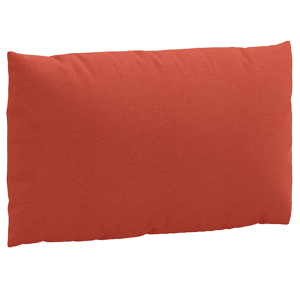 Palettenkissen 2-tlg. Melange Anthrazit Stoff