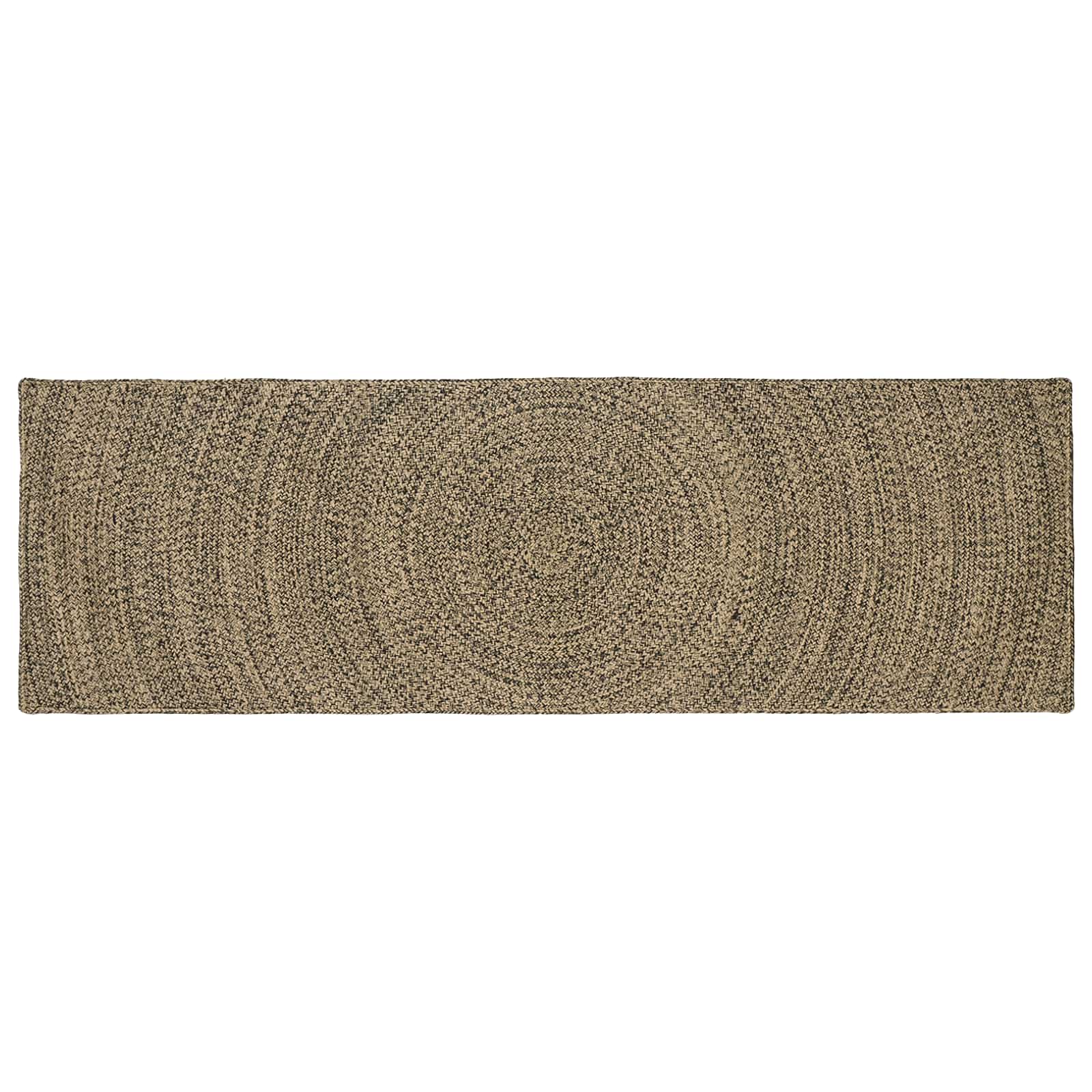 Bereichsteppiche Natürlich und Weiß 60 x 250 cm Jute