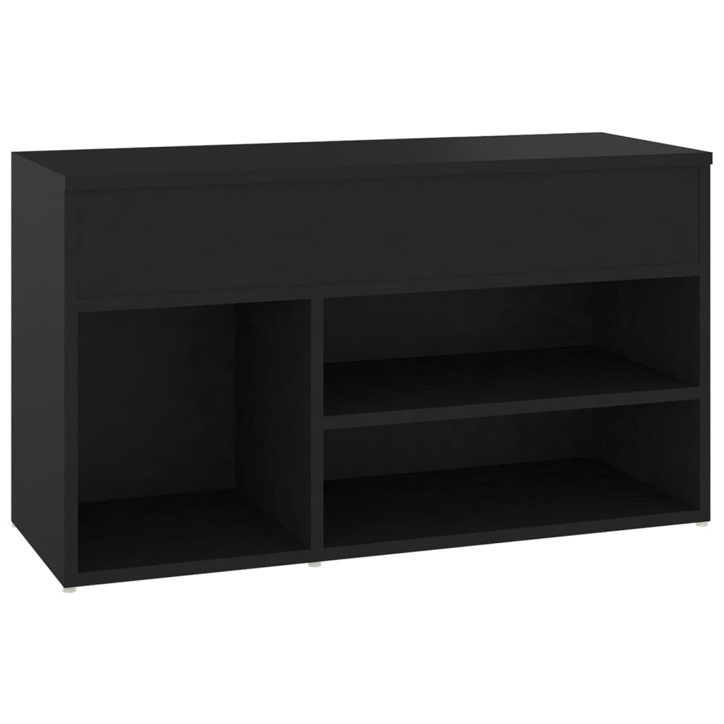 Schuhbank Weiß 60x30x45 cm Holzwerkstoff