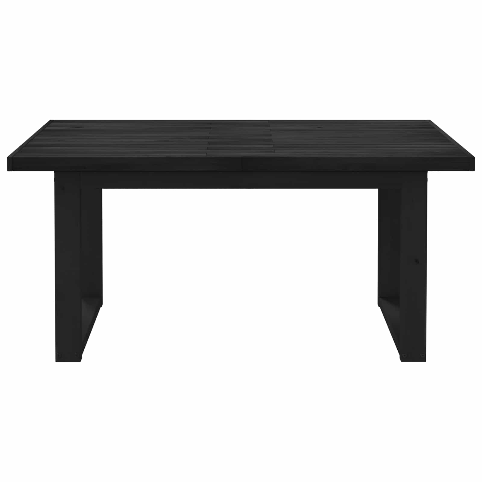 Esstisch NOAIN U-Form-Beine 180x90x75 cm Massivholz Kiefer
