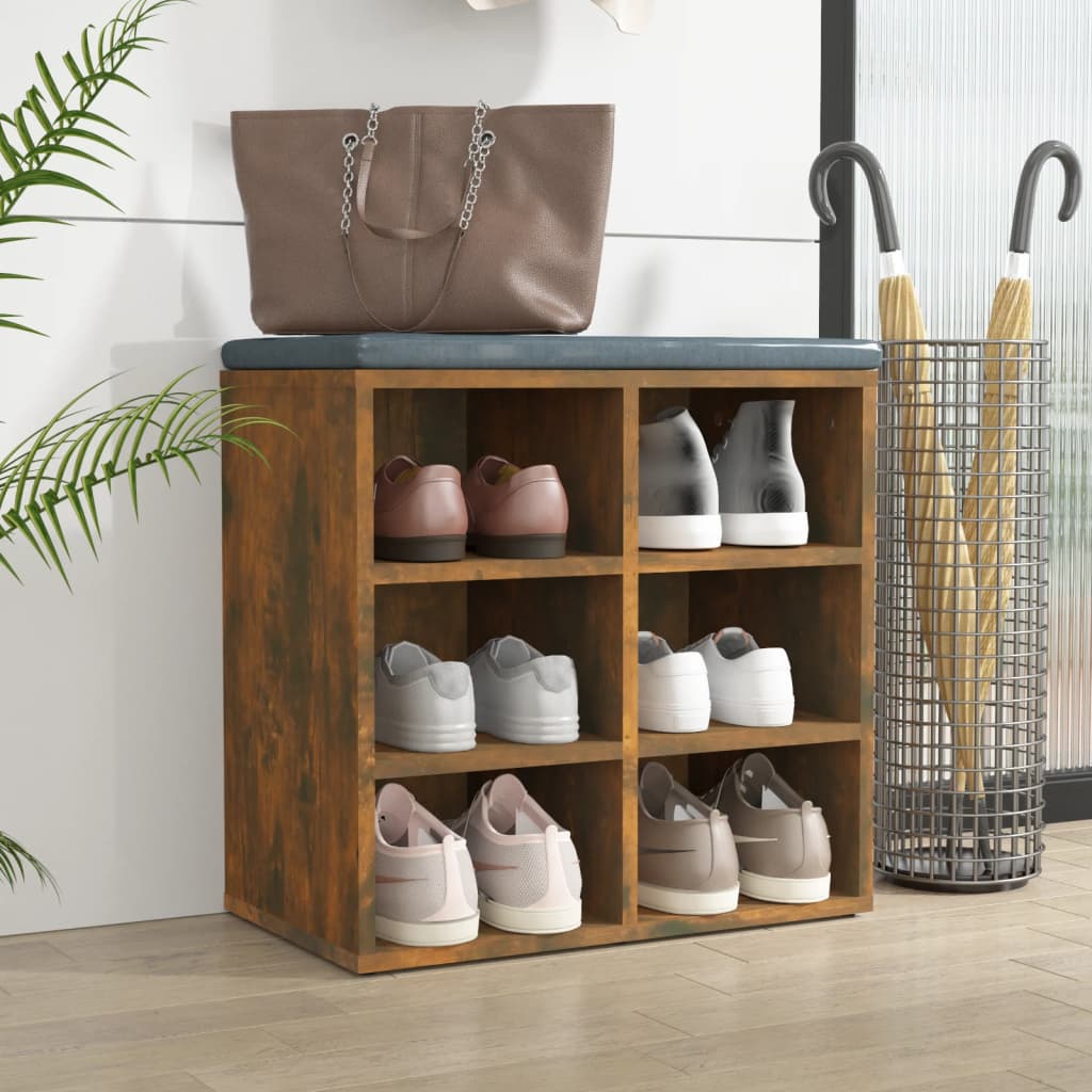 Schuhregale 2 Stk. Weiß 52,5x30x50 cm