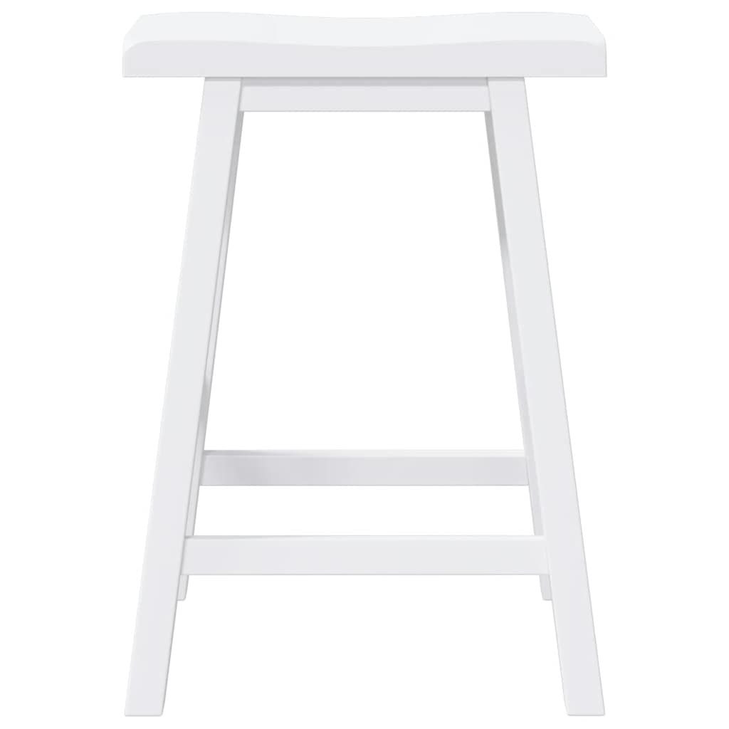 Barhocker 2 Stk. Massivholz