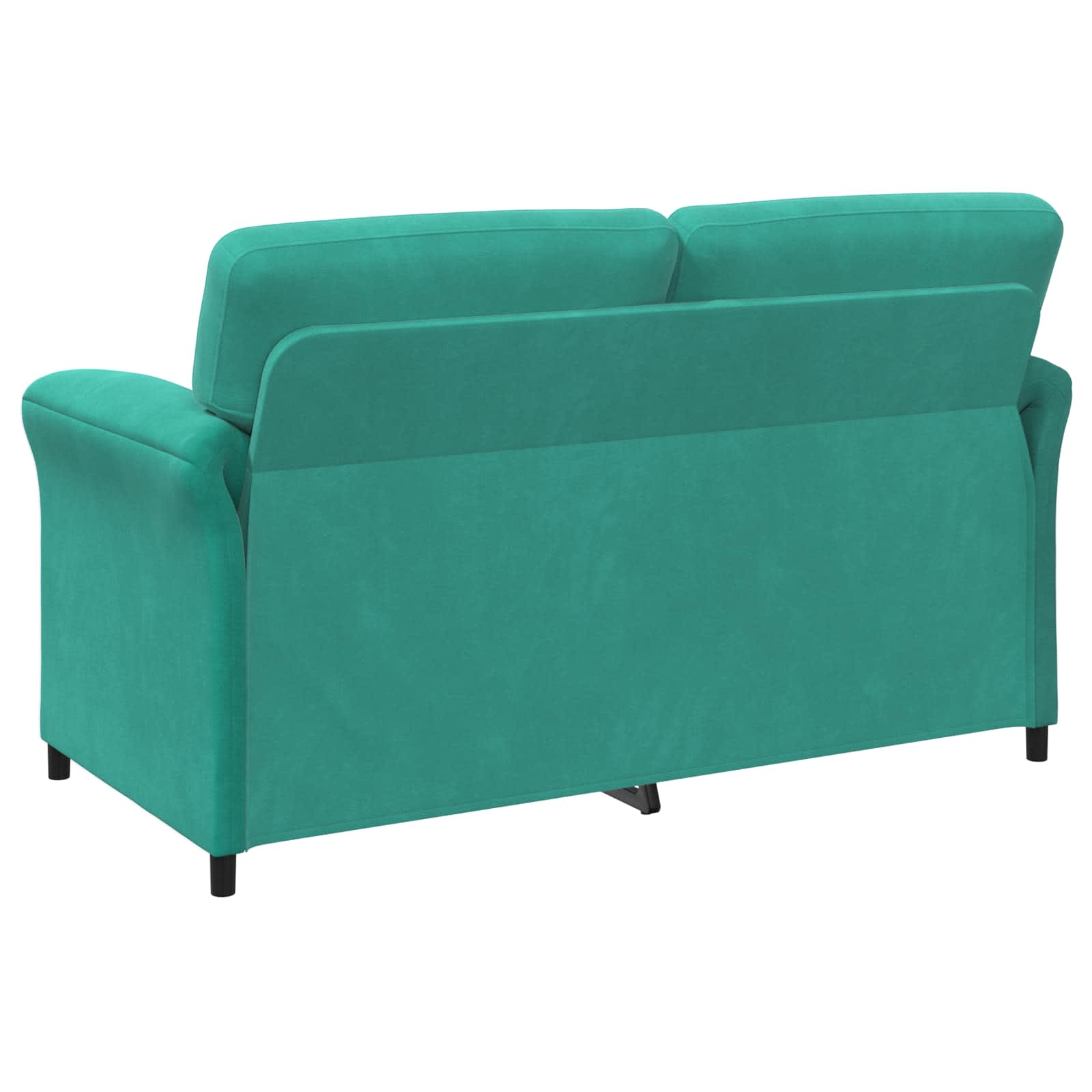 1-Sitzer Sofa Hellgrau 88 x 83 x 95 cm Samt