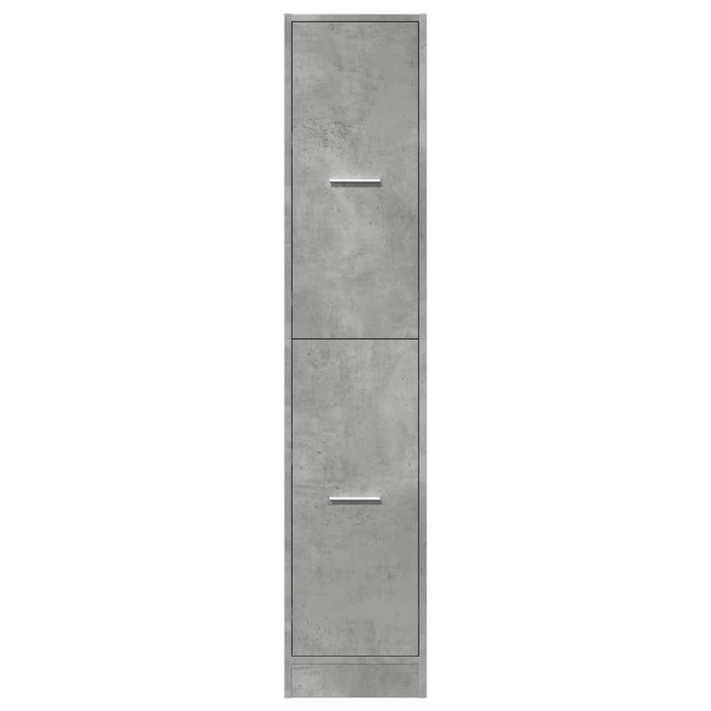 Apothekerschrank Weiß 30 x 41 x 174,5 cm Holzwerkstoff