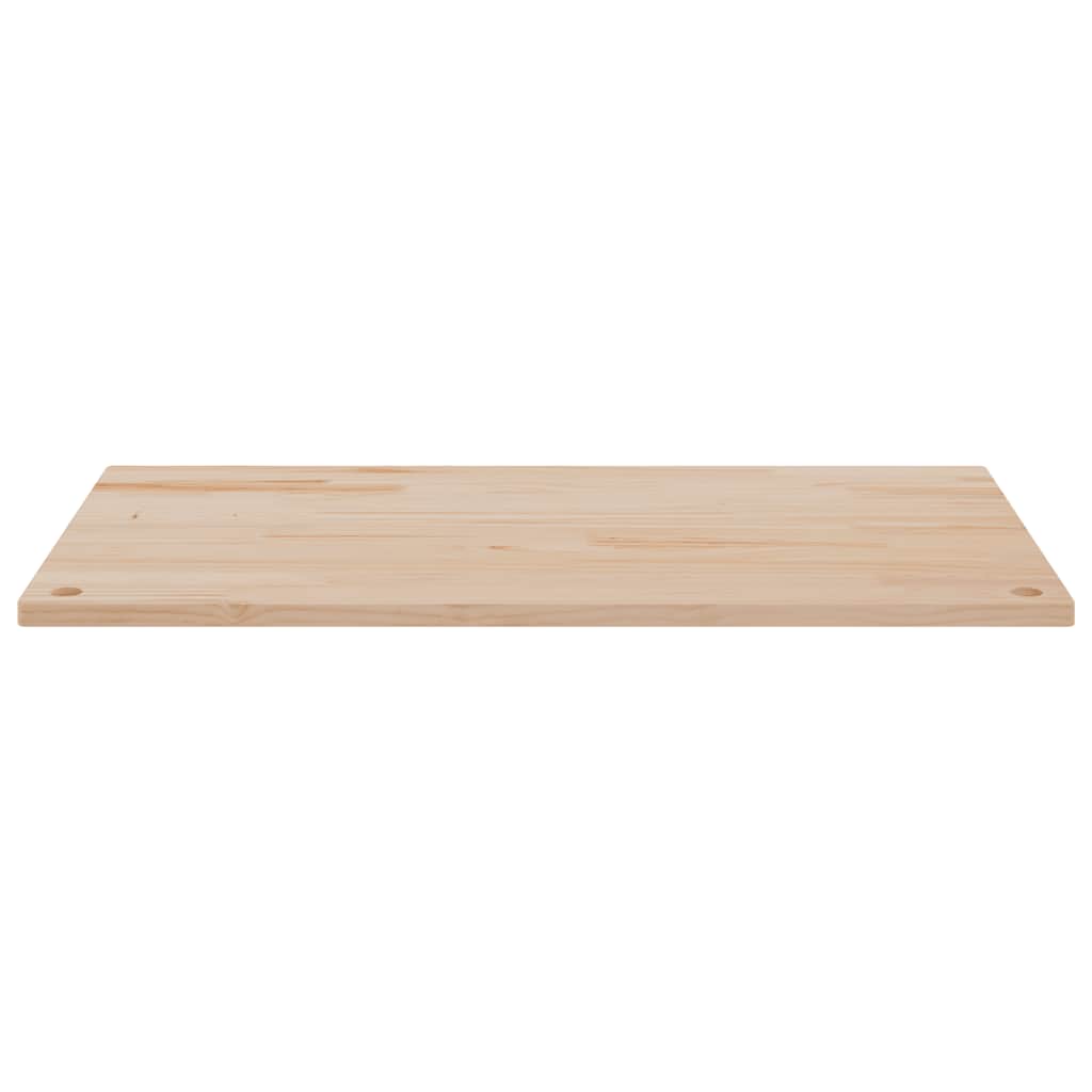 Schreibtischplatte 80x40x2,5 cm Massivholz Kiefer