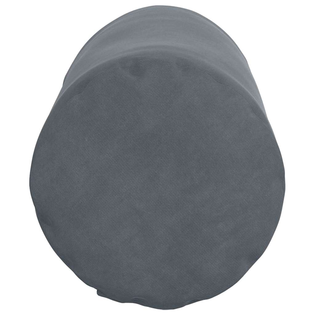 Bolsterkissen 2 Stück Blau Ø 15 x 40 cm Cordstoff