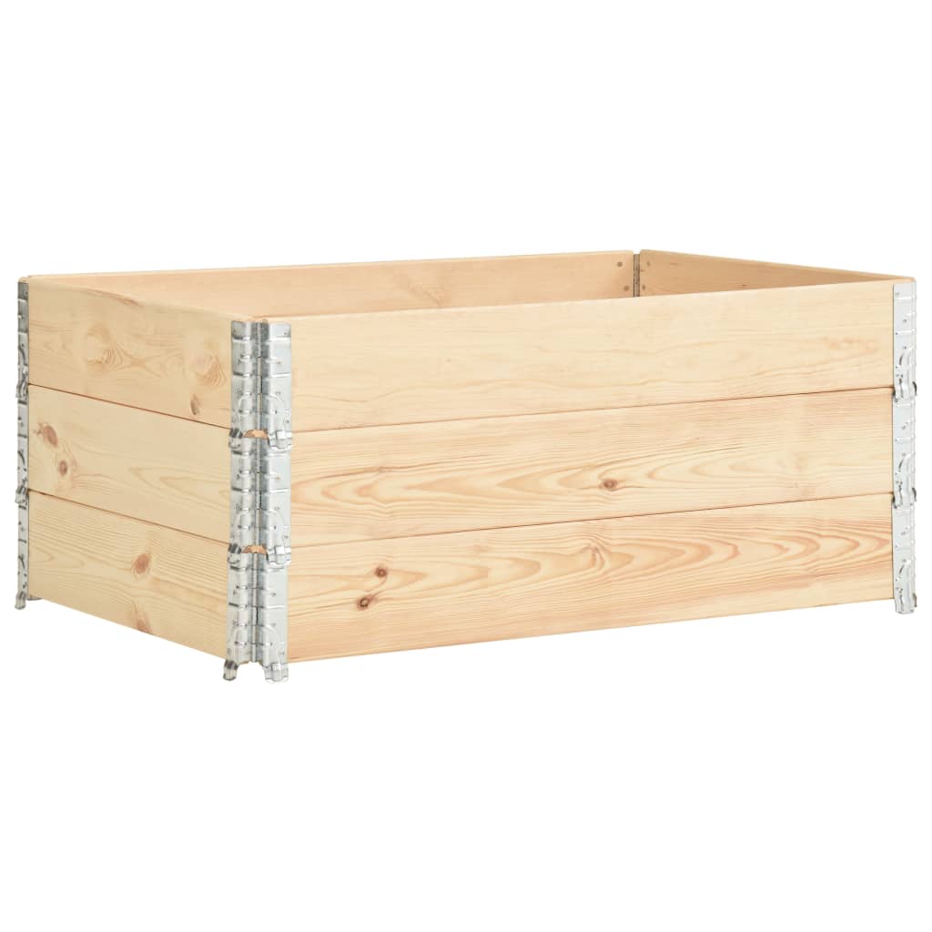 Hochbeet 60x80 cm Kiefer Massivholz