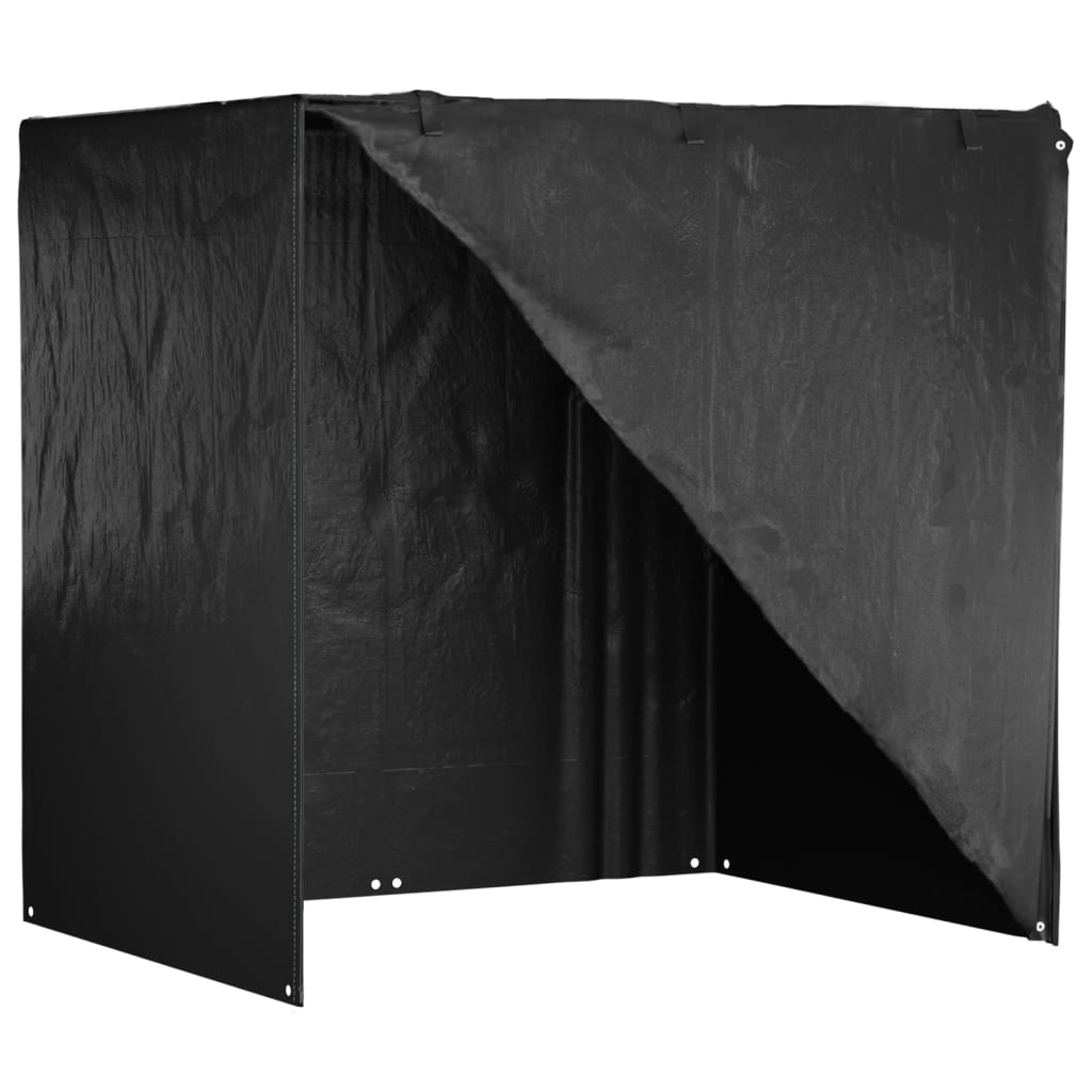 Hollywoodschaukel-Abdeckungen 2 Stk. 10 Ösen 255x145x170 cm