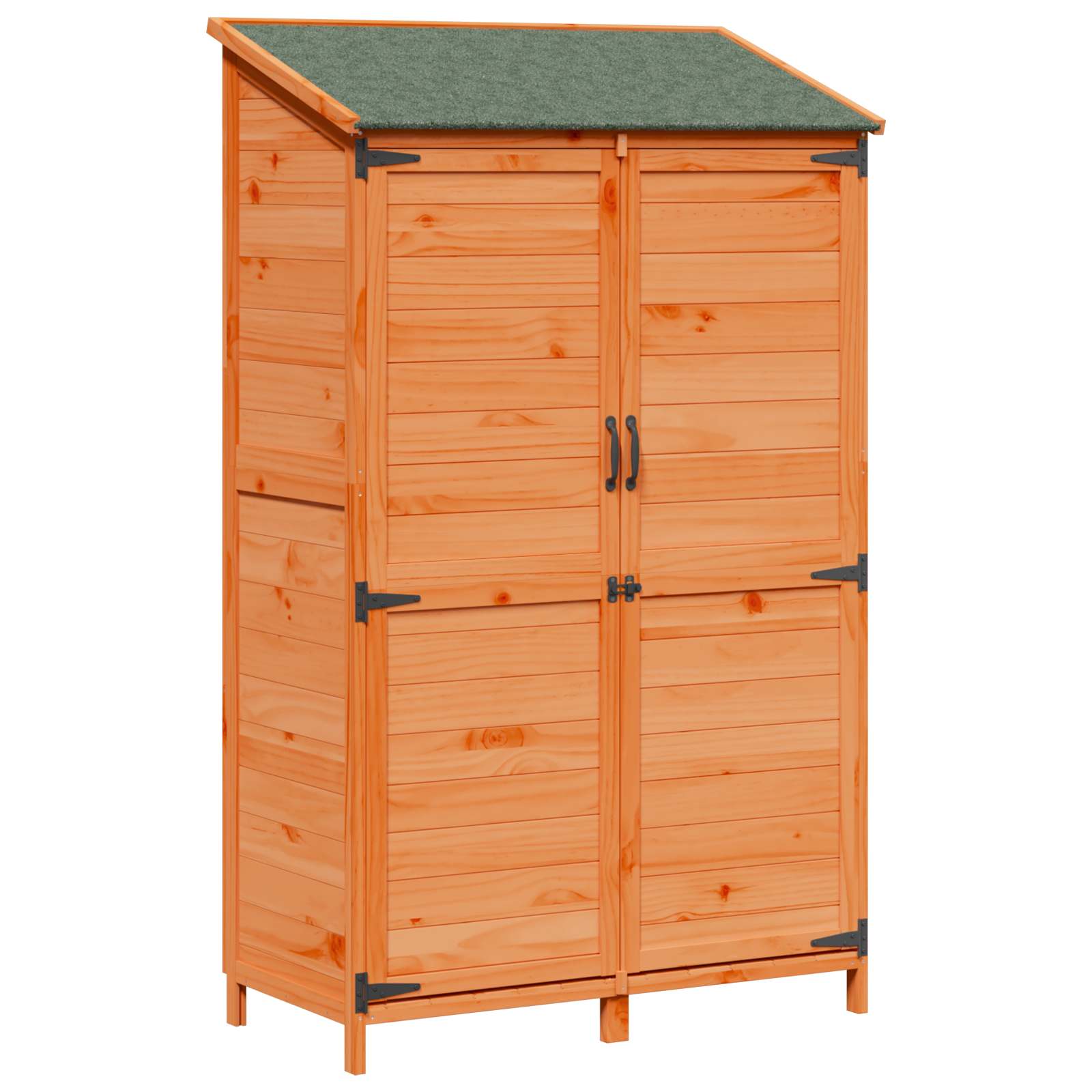 Gartenschuppen Natur 59 x 56 x 113,5 cm Massivholz aus Fichte