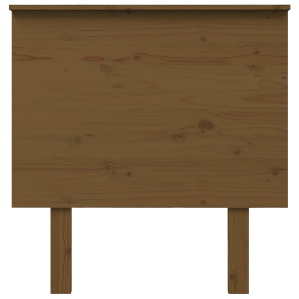 Kopfteil Honigbraun 79x6x82,5 cm Massivholz Kiefer