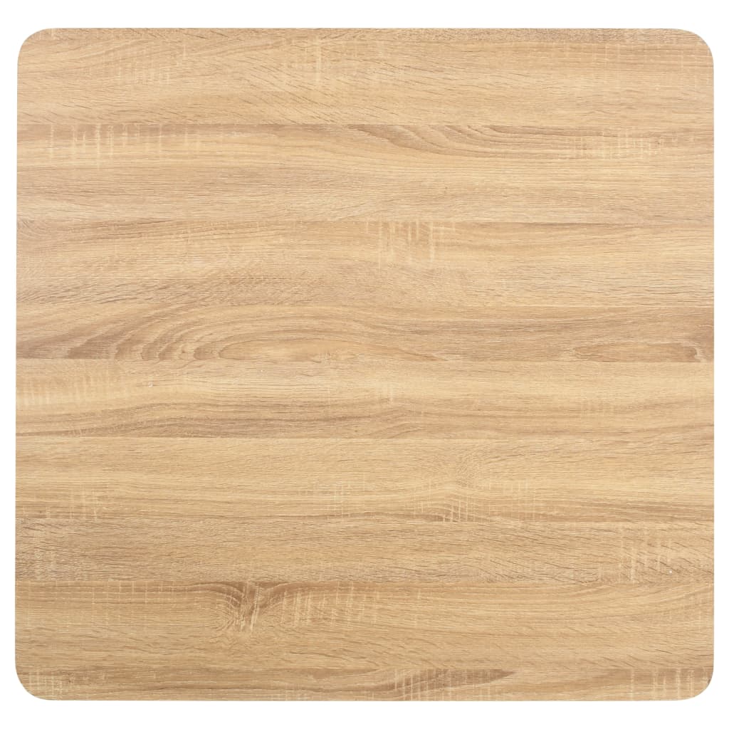 Bistrotisch Hellbraun 50x50 cm MDF
