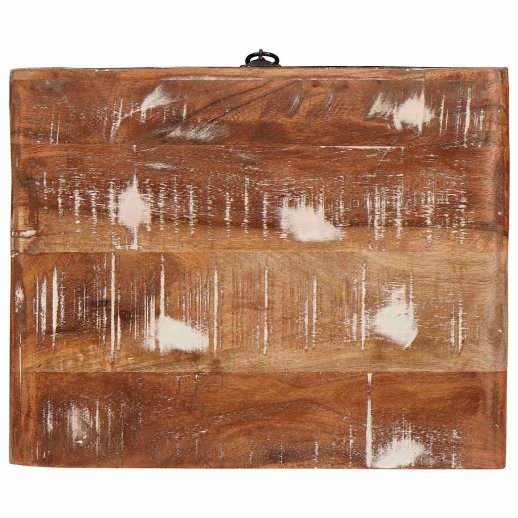 Beistelltisch Braun 40 x 32 x 46 cm Massivholz Mango