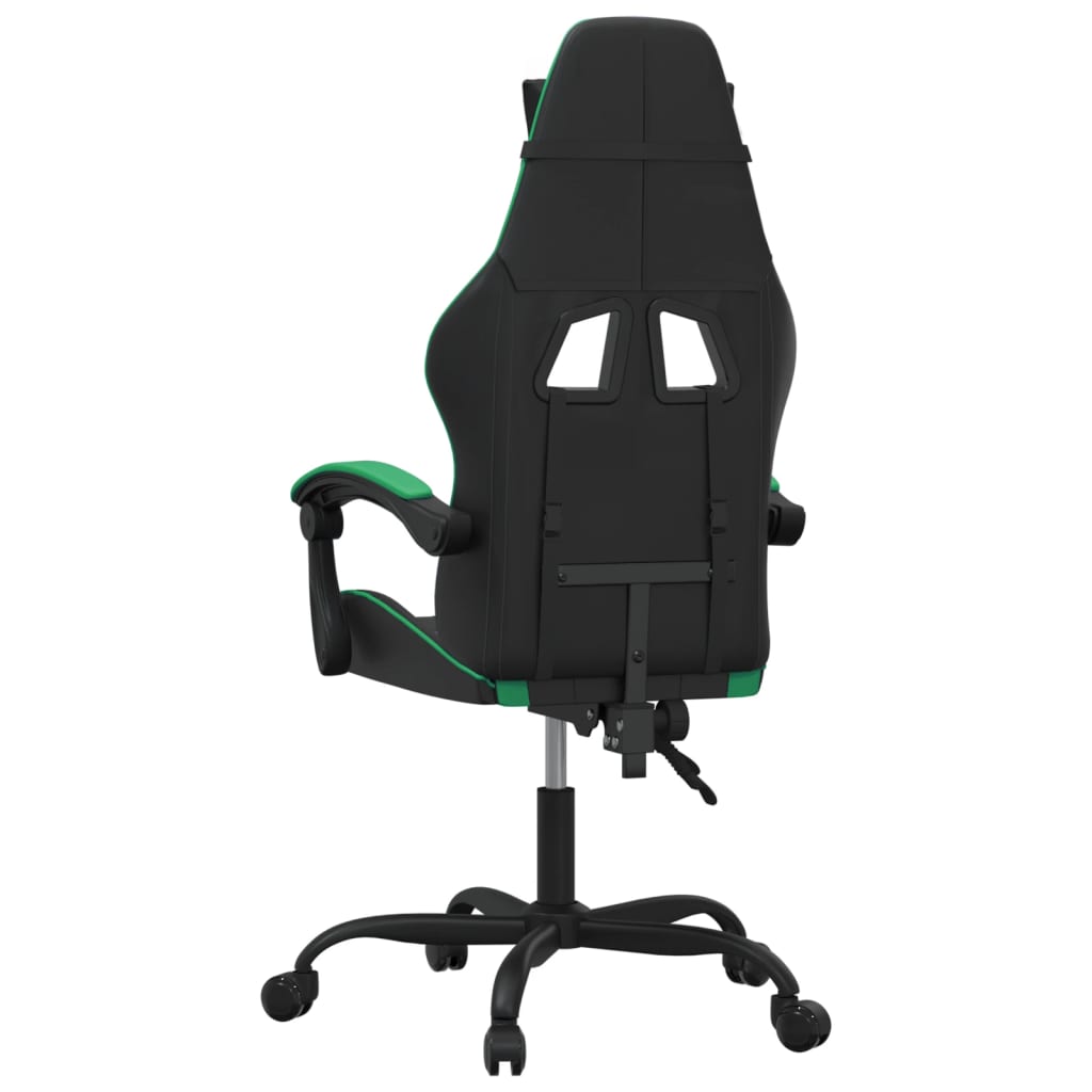 Gaming-Stuhl Drehbar Schwarz und Rot Kunstleder