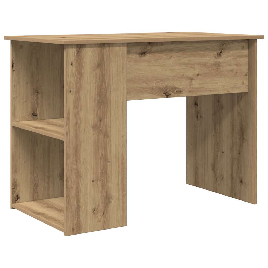 Schreibtisch Weiß 100x55x75 cm Holzwerkstoff