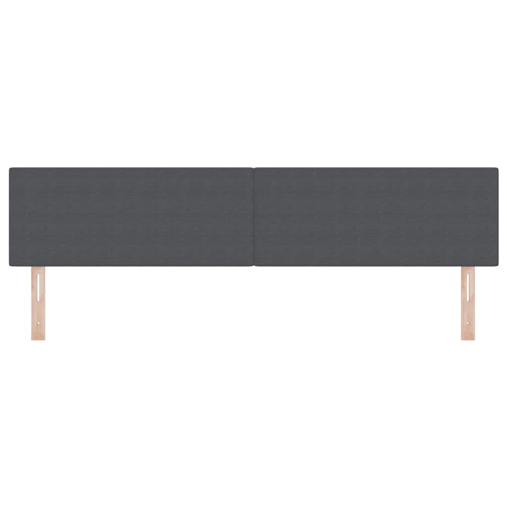 Kopfteil Hellgrau 80 cm Cordstoff