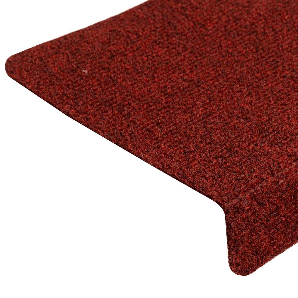 Stufenmatten Selbstklebend 15 Stk. 65x21x4 cm Hellbraun Rechteckiger Rand