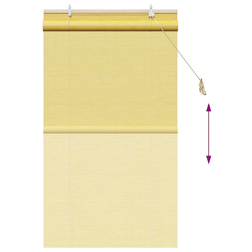 Rollo Braun 60 x 160 cm Bambus