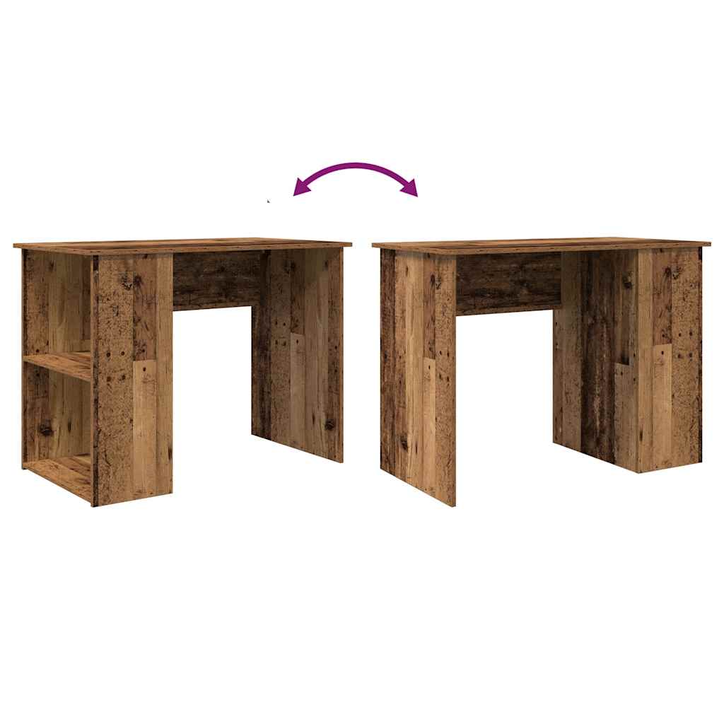 Schreibtisch Weiß 100x55x75 cm Holzwerkstoff