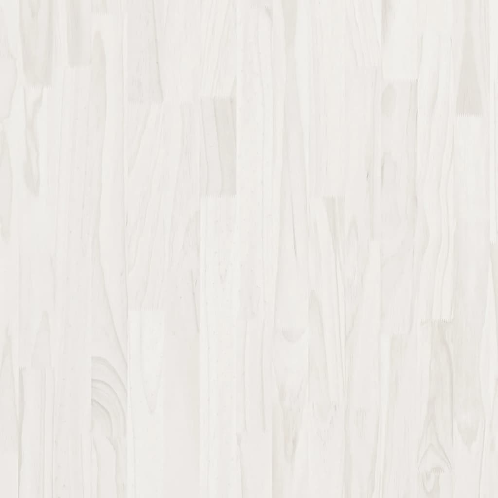 Bücherregal Weiß 80x30x105 cm Holzwerkstoff