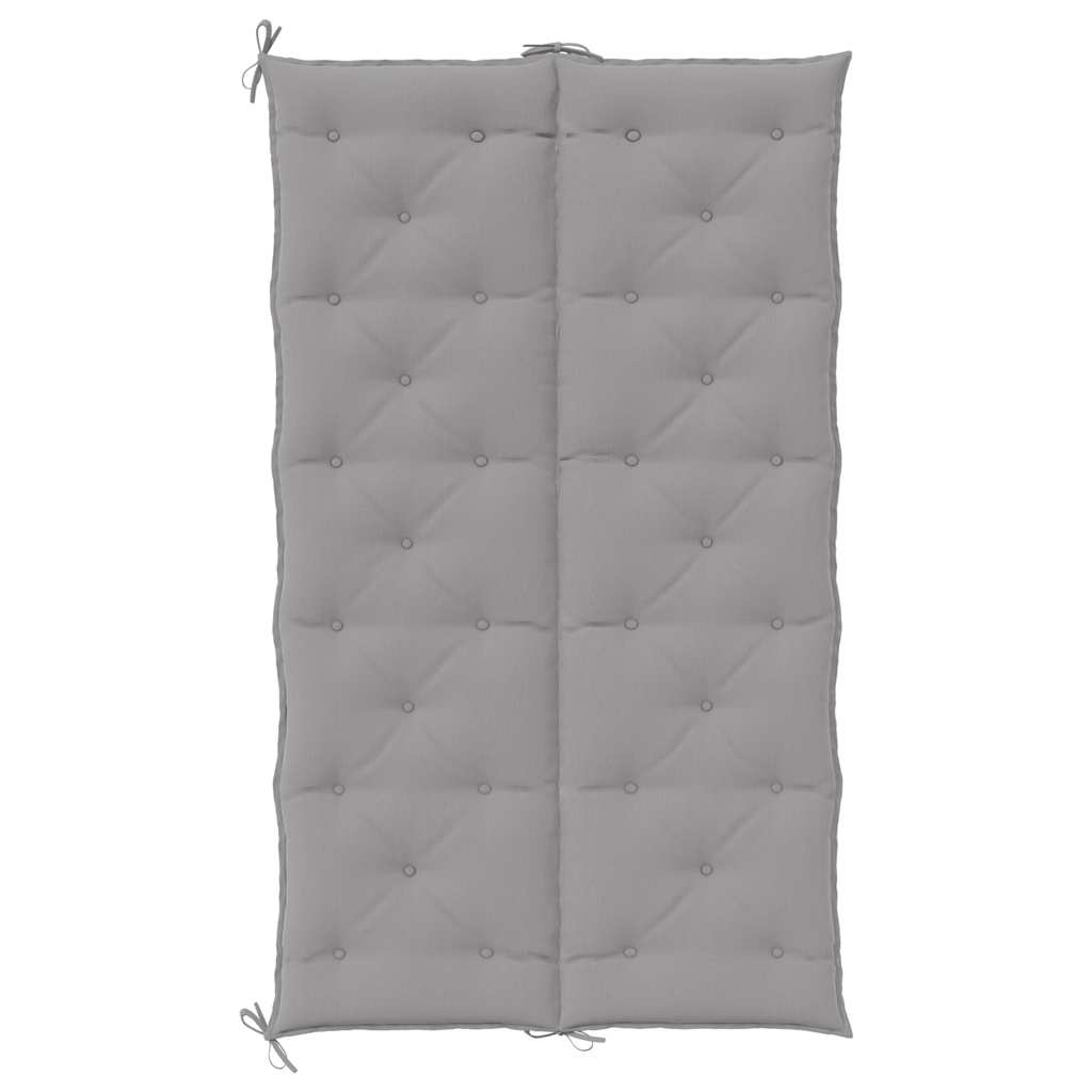 Gartenbank-Auflage Anthrazit 100x(50+50)x7 cm Oxford-Gewebe