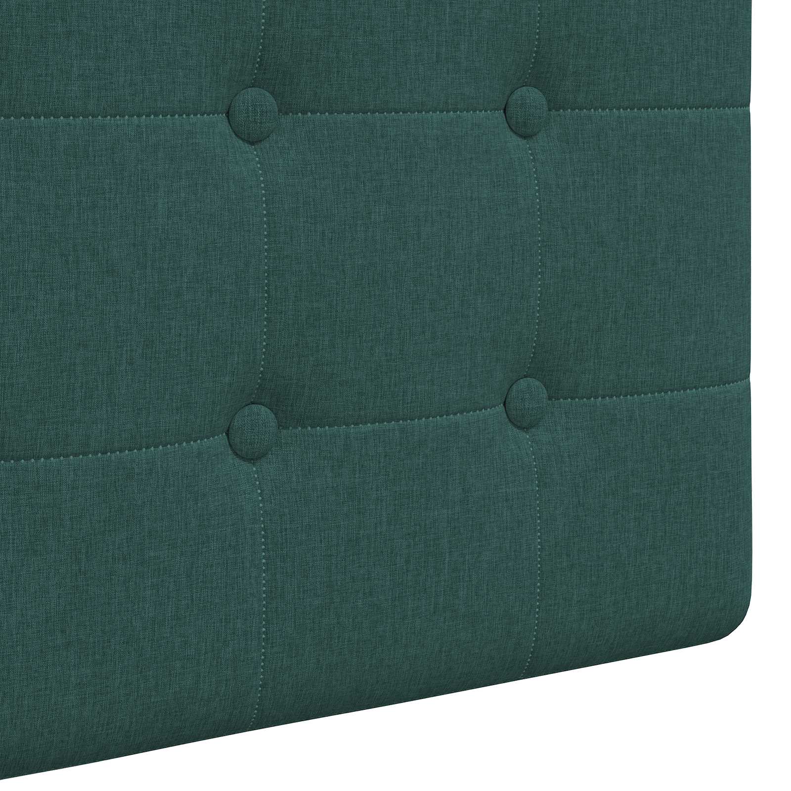 Hängendes Kopfteil Mit LED Licht Wolkengrau Stoff