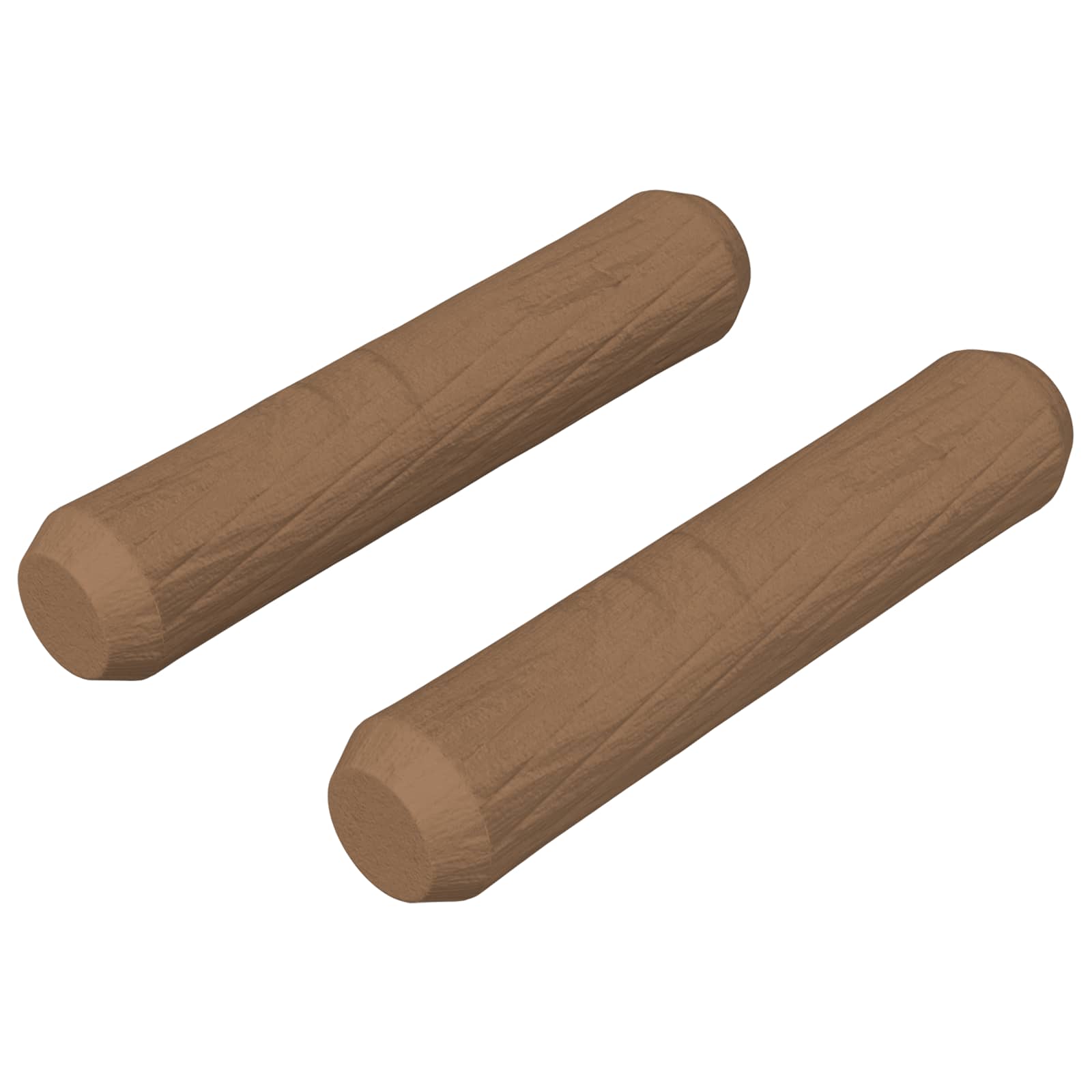 Holzdübel 2 pcs Natur Ø 6 x 40 mm Massivholz