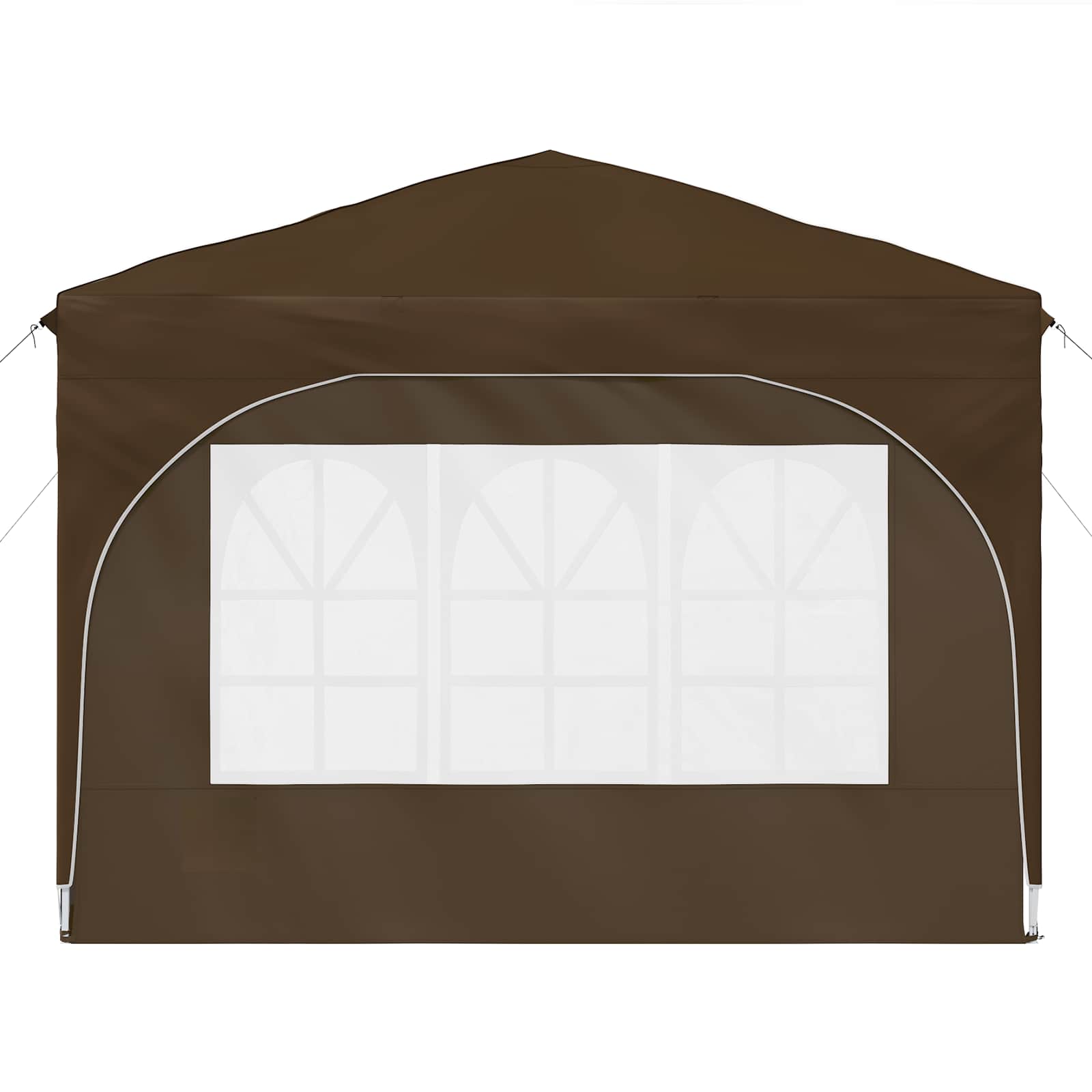 Pop-up Partyzelt 290 x 290 x 245 cm Creme