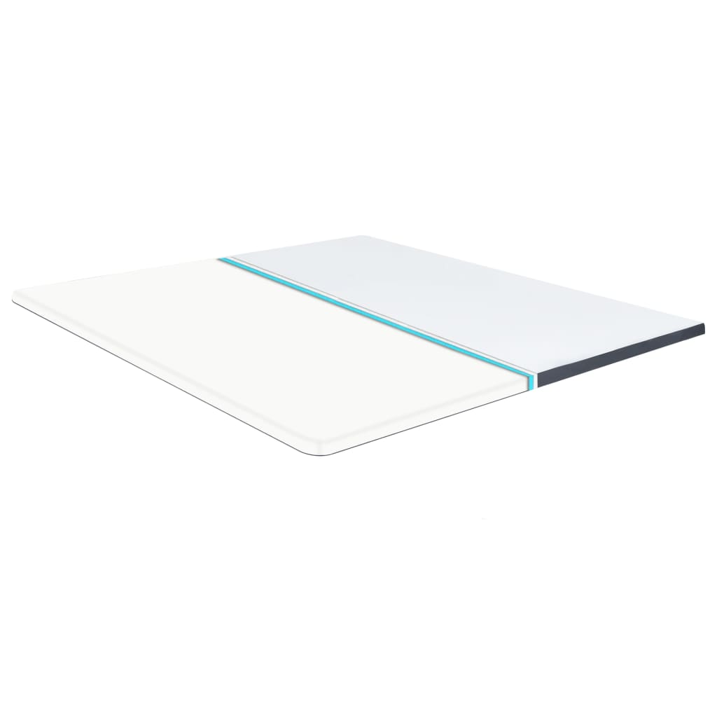 Boxspringbett-Matratzenauflage 200 x 120 x 5 cm Mittelweich
