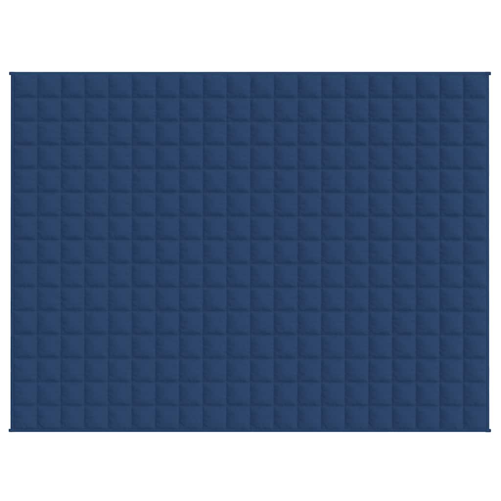 Gewichtsdecke Grau 122x183 cm 5 kg Stoff