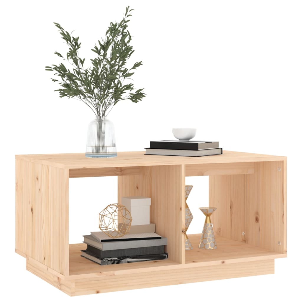 Couchtisch 80x50x40 cm Massivholz Kiefer